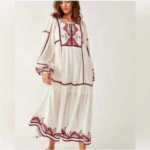 Free People Sweet Escape Midi In Fall Clouds Combo MEDIUM